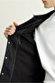 Regular Fit Plain Quilted Coat - 7