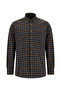 Long Sleeve Regular Fit Lumberjack Plaid Button Collar Cotton Shirt