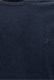 Crew Neck Regular Fit Embroidered Cotton Sweatshirt - 3