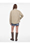 Comfortable Fit Classic Collar Pocket Detail Button Long Sleeve Shacket - 4