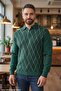 Men's Nefti Anti-Pilling Fabric Standard Fit Regular Cut Polo Collar Knitwear Sweater - 7