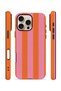 iPhone 16 Pro Vorian Dual Layer Case Tangerine Rose Stripe - 2