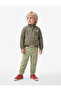 Cotton Basic Sweatpants with Pockets and Elastic Waist