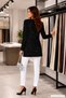 Women's Viscose Full Lycra Tunic-Black Glitter - 7