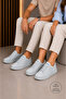 Unisex Daily Comfortable Lace-Up Sneaker Shoes - 3