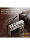 Golden Retro All-Band Radio Wireless Audio Connectivity Solar & Multi-Mode Charging Long-Lasting Bat - 2