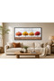 Beautiful Framed Canvas Wall Art 60x120 cm with Outer Frame, Elegant Home Decor - 3