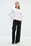 Dantelli Peter Pan collar Shirt with Elastic Sleeves - 5