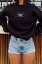 3 Iplik Relax Printed Oversize Sweatshirt - 2