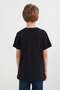 100% Cotton Waves Sunset Printed Boys' T-Shirt - 4