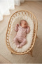 Newborn Baby Cotton Organic Pajama Set with Gloves 2-Piece Top and Bottom Set - 2