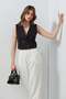 Buttoned Double-Breasted Collar Vest - 3