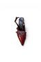 Women's Open-Back Strappy Evening Dress Shoes - 5