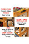 5 Tier Solid Bamboo Wooden Shoe Rack, Chappal Stand, Storage Rack, Shelves for Entryway, Balcony - 4