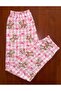 2-13 Years Old Girls' Pajama Bottoms 100% Cotton Combed Cotton Elastic and Cuffed Legs Comfortable Fit Baby Single Bottoms - 2