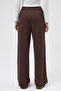 Women's wide leg sweatpants with elastic waist - 4