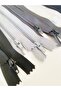 10 Pieces of 5 Dark, Primary Colors 18 cm Quality Zipper Set for Bags, Wallets, Pants, Hobby Projects - 5