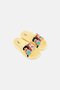 Kids Girl Princess Slip On Slides, Yellow - 4