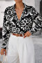Women's Patterned Stylish Shirt - 4