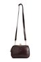 4-Compartment Clip-On Lined Soft Leather Hand and Shoulder Bag, Crossbody Women's Bag - 5