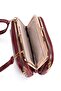 4-Compartment Clip-On Lined Soft Leather Hand and Shoulder Bag, Crossbody Women's Bag - 2