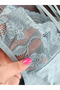 Shay Lace High Waist Women's Underwear Panties with String Detail on the Sides - 2