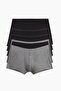 5'li Kısa Paça Boxer Şort Lycra® - 2