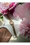 Minimal Metal Women's Wristwatch Pink - 5