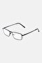 Women WRJ1992HS Rectangular Reading Glasses, Black - 3