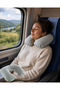 Inflatable Neck Support Pillow for Airplane Bus Car Comfortable Travel Product