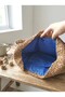 Hand Knitted Colorful Shoulder Bag – Large Size Paper String Summer Women's Bag - 2