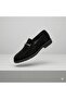 (Tamboğa) Buckle Detailed Light Sole Men's Shoes Black