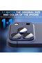 Camera Lens Protector for iPhone 17 Pro [All-in-one Frosted] Metal Frame -Blue - 3