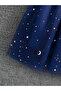 Girls Embellished Ruffle Sleeve Mesh Dress with Bow Detail - 6