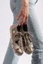 Genuine Leather Soft Sole Women's Beige Mink Casual Shoes