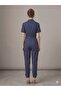 İntersan Desi̇gner Clup Belt Detailed Top and Bottom Set 17344 - 2
