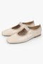 Women's Bless Ecru Skin Elastic Sports Ballerinas