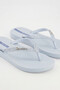 Anatomical Lolita Women's Flip Flops Silvery Light Blue 35/42 - 4