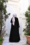 Plus Size Leaf Stone Decorated Mother's Dress - 6