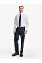 Navy Blue Slim Fit Fabric Trousers 50325156-Vr033 - 3