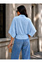 Bat Sleeve Tie-Up Women's Shirt - 4