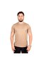 Beige Tactical T-Shirt - Two Shoulders with Pockets for Pen Attachment - 2
