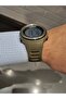 Digital 5 Atm Water Resistant Green Men's Wristwatch - 3