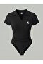 Body-Hugging Polo Neck Ribbed Lycra Premium Bodysuit [Summer Trend'26] - 6