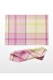American Service Set of 2 Plaid Pink 35X50 cm - 2