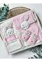 100% Cotton Baby & Kids Bathrobe Set / Bathrobe / Towel / Slippers - 3