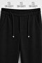 Boys' Plain Trousers with Elastic Waist Lycra Folded Cuffs Style 5.Mdl - 4