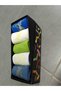 Trend Unisex Premium Custom Design Night-Glowing Phosphorescent Detail 5-Pack Sports Socks