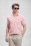 111040230 Laon Smart Polo Collar T-Shirt Men's T-Shirt Pink
