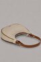 Natural Capri Straw Shoulder Bag – with Pu Leather Details - 3
